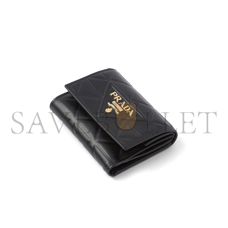 PRADA SMALL LEATHER WALLET 1MH043 (10*8.5cm)